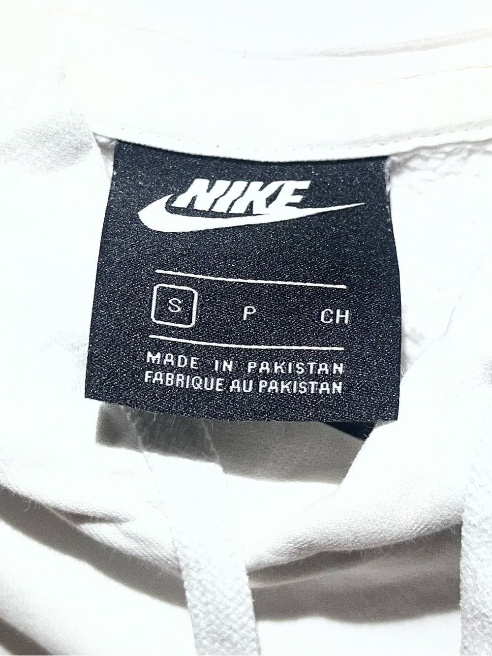 Nike White Men's Crewneck Pullover Hoodie Size Small - Picture 3 of 6